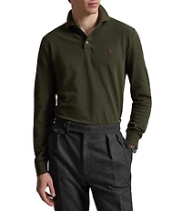 Polo Ralph Lauren Classic Fit Stretch Mesh Long Sleeve Polo Shirt