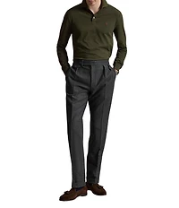 Polo Ralph Lauren Classic Fit Stretch Mesh Long Sleeve Polo Shirt