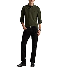 Polo Ralph Lauren Classic Fit Stretch Mesh Long Sleeve Polo Shirt