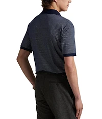 Polo Ralph Lauren Classic Fit Stretch Mesh Mallet Print Short Sleeve Polo Shirt