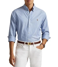 Polo Ralph Lauren Classic-Fit Stretch Oxford Long-Sleeve Woven Shirt