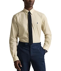 Polo Ralph Lauren Classic Fit Stretch Poplin Long Sleeve Shirt