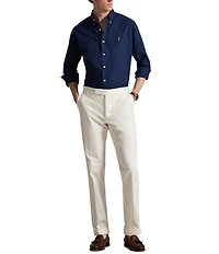 Polo Ralph Lauren Classic Fit Stretch Poplin Long Sleeve Woven Shirt