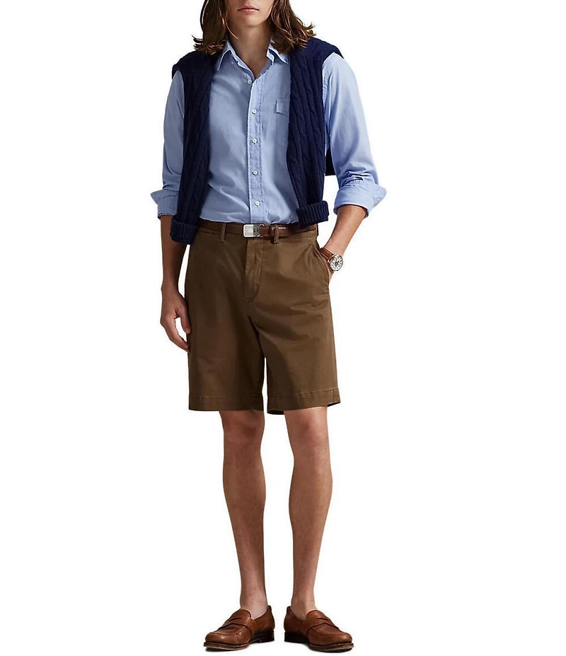 Polo Ralph Lauren Classic Fit Stretch 9#double; Inseam Twill Shorts