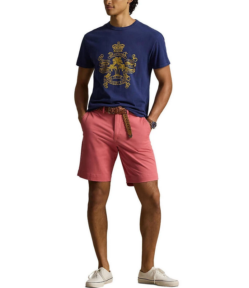Polo Ralph Lauren Classic Fit Stretch 9#double; Inseam Twill Shorts