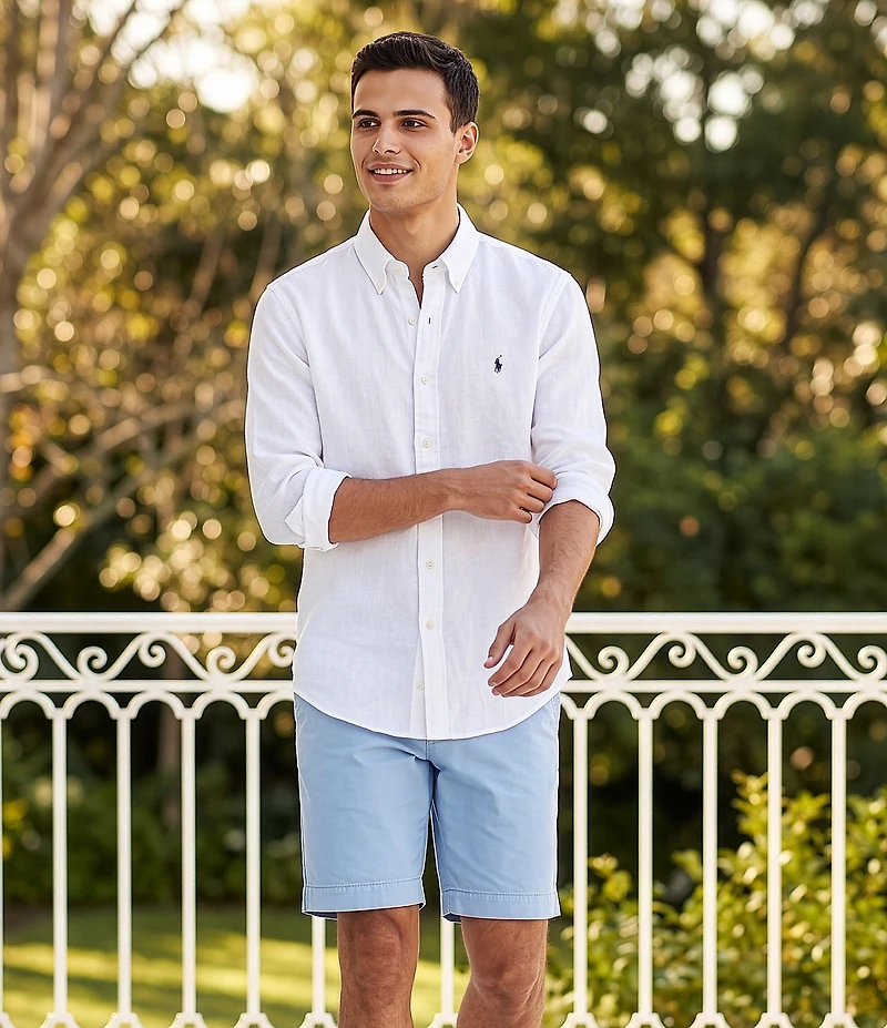 Polo Ralph Lauren Classic Fit Stretch 9#double; Inseam Twill Shorts