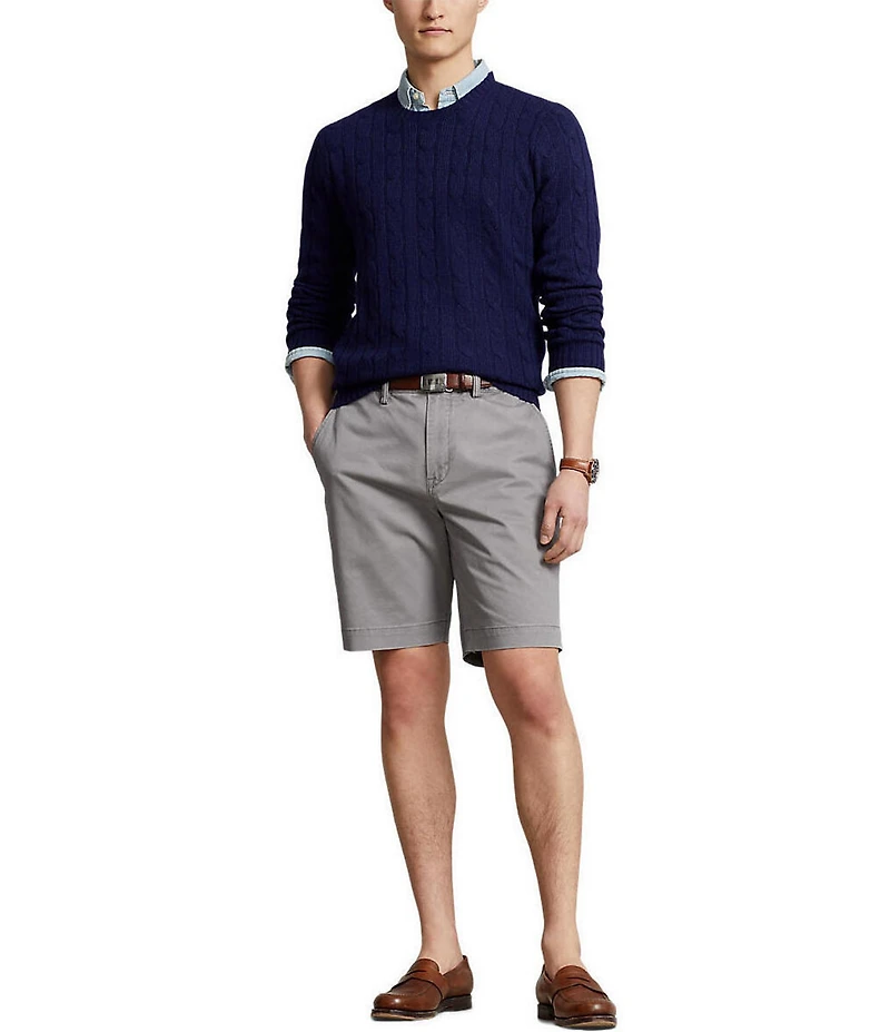 Polo Ralph Lauren Classic Fit Stretch 9#double; Inseam Twill Shorts