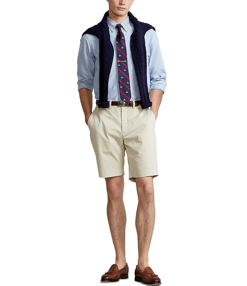 Polo Ralph Lauren Classic Fit Stretch 9#double; Inseam Twill Shorts