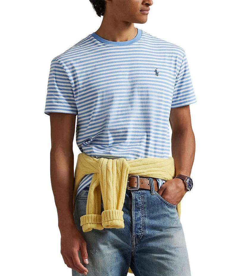 Polo Ralph Lauren Classic Fit Stripe Jersey Short Sleeve T-Shirt