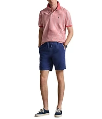 Polo Ralph Lauren Classic Fit Stripe Mesh Short Sleeve Polo Shirt