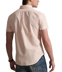 Polo Ralph Lauren Classic Fit Stripe Oxford Short Sleeve Woven Shirt