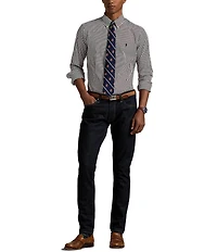 Polo Ralph Lauren Classic Fit Stripe Poplin Long Sleeve Woven Shirt