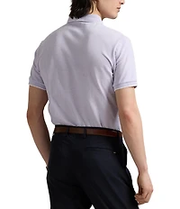Polo Ralph Lauren Classic Fit Striped Tipped Stretch Mesh Short Sleeve Polo Shirt