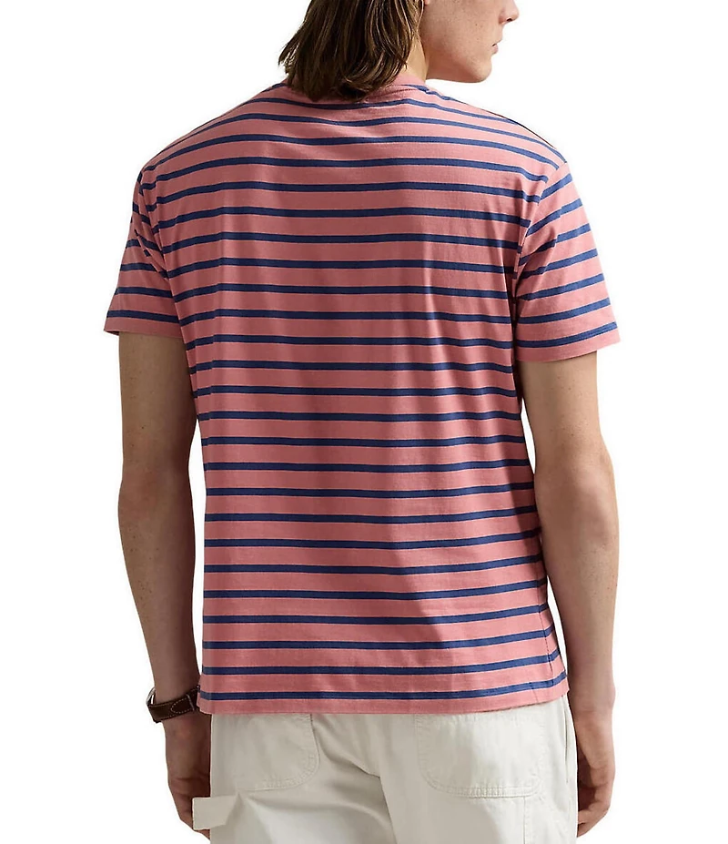 Polo Ralph Lauren Classic Fit Striped Jersey Short Sleeve T-Shirt