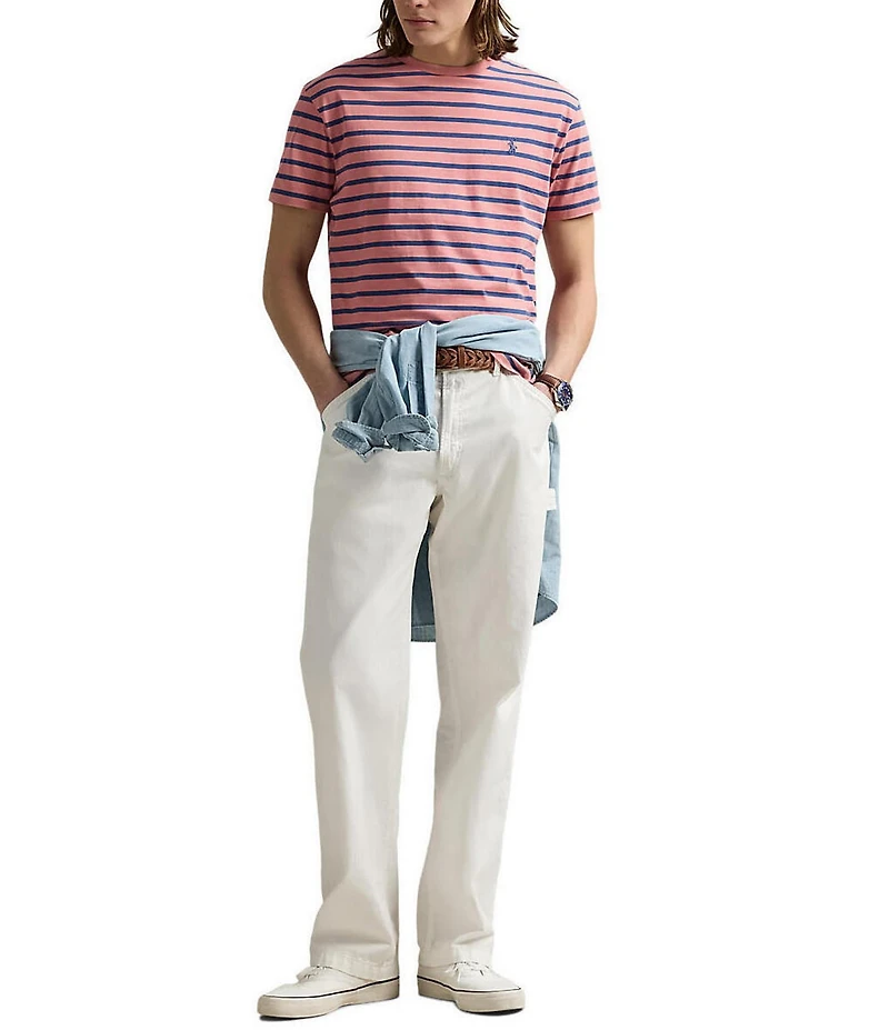 Polo Ralph Lauren Classic Fit Striped Jersey Short Sleeve T-Shirt