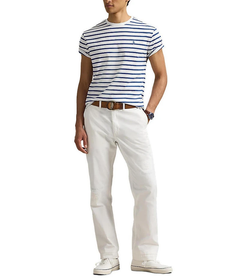 Polo Ralph Lauren Classic Fit Striped Jersey Short Sleeve T-Shirt