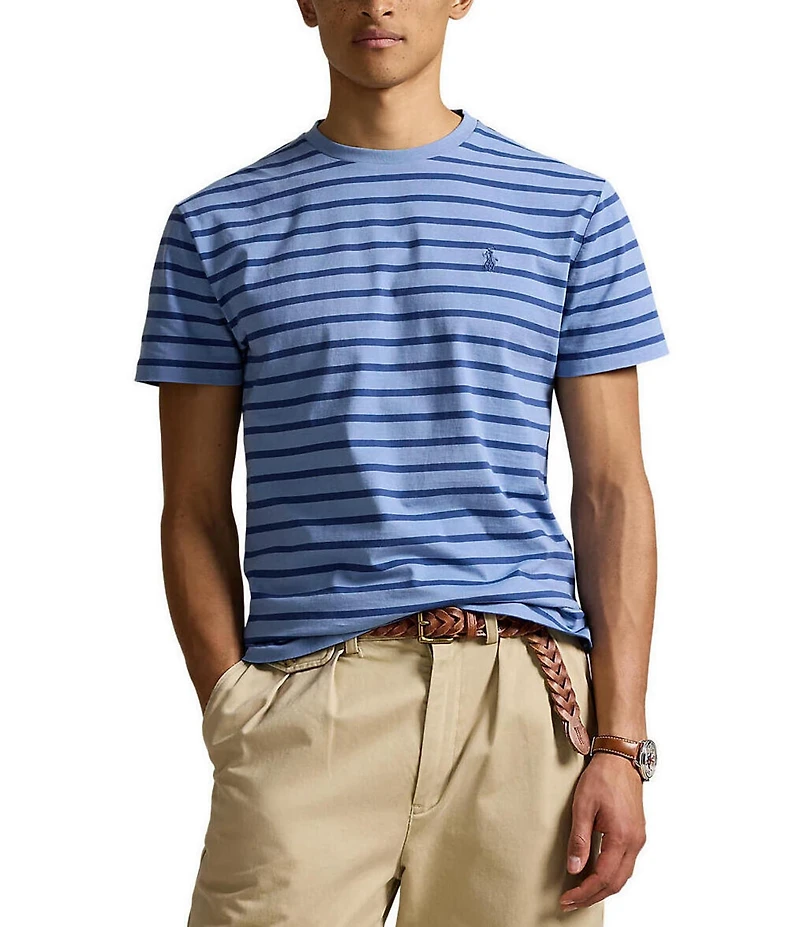 Polo Ralph Lauren Classic Fit Striped Jersey Short Sleeve T-Shirt