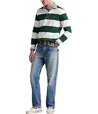 Polo Ralph Lauren Classic Fit Striped Long Sleeve Rugby Shirt