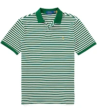 Polo Ralph Lauren Classic Fit Striped Mesh Short Sleeve Polo Shirt