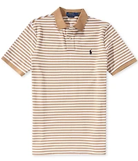 Polo Ralph Lauren Classic Fit Striped Mesh Short Sleeve Polo Shirt