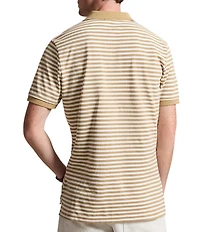 Polo Ralph Lauren Classic Fit Striped Mesh Short Sleeve Polo Shirt
