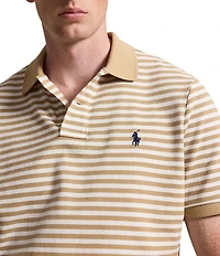 Polo Ralph Lauren Classic Fit Striped Mesh Short Sleeve Polo Shirt