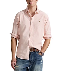 Polo Ralph Lauren Classic Fit Striped Oxford Long Sleeve Woven Shirt