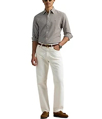 Polo Ralph Lauren Classic Fit Checked Oxford Long Sleeve Woven Shirt