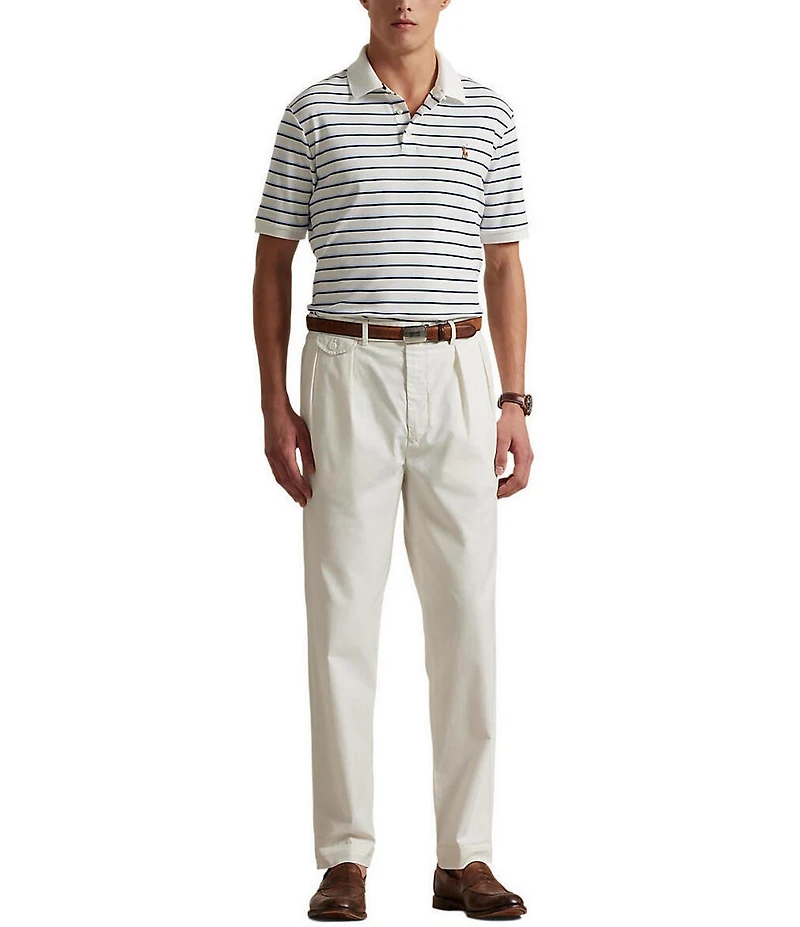 Polo Ralph Lauren Classic Fit Striped Short Sleeve Cotton Polo Shirt