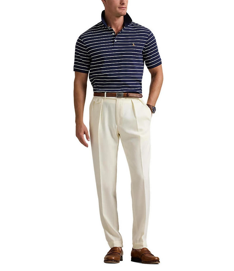 Polo Ralph Lauren Classic Fit Striped Short Sleeve Cotton Polo Shirt