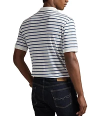 Polo Ralph Lauren Classic Fit Striped Soft Cotton Short Sleeve Polo Shirt