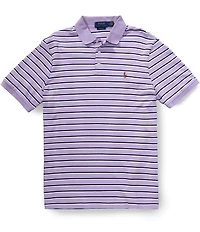 Polo Ralph Lauren Classic Fit Striped Soft Cotton Short Sleeve Polo Shirt