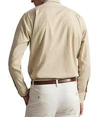 Polo Ralph Lauren Classic Fit Striped Stretch Oxford Long Sleeve Woven Shirt