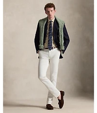 Polo Ralph Lauren Classic Fit Striped Stretch Oxford Long Sleeve Woven Shirt