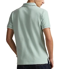 Polo Ralph Lauren Classic Fit Striped Tipped Stretch Mesh Short Sleeve Polo Shirt
