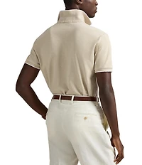Polo Ralph Lauren Classic Fit Striped Tipped Stretch Mesh Short Sleeve Polo Shirt