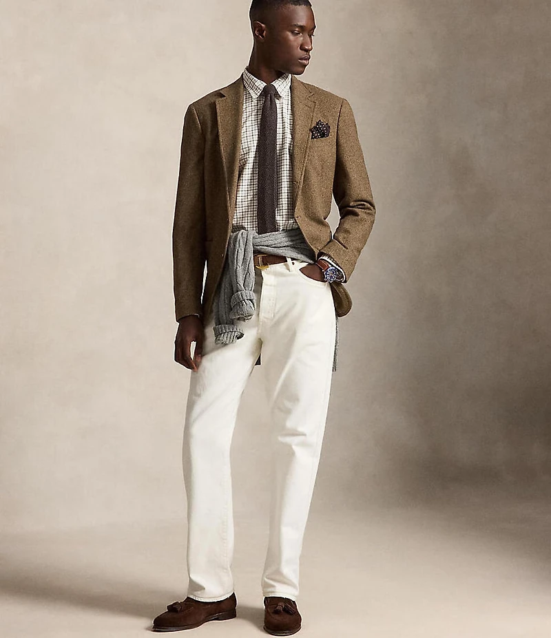 Polo Ralph Lauren Classic Fit Tattersall Oxford Long Sleeve Woven Shirt