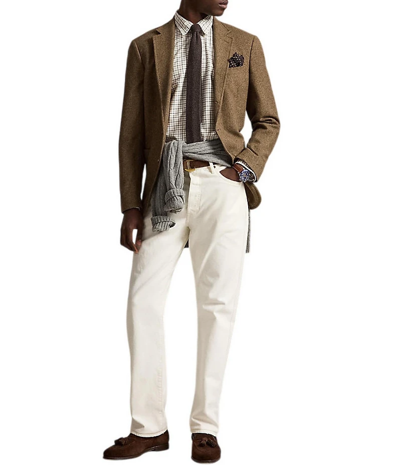 Polo Ralph Lauren Classic Fit Tattersall Oxford Long Sleeve Woven Shirt