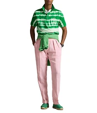 Polo Ralph Lauren Classic Fit Tie-Dye Mesh Short Sleeve Polo Shirt