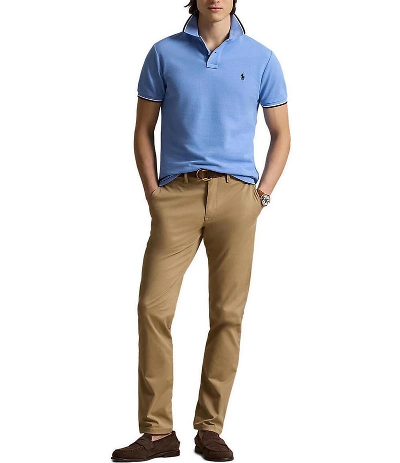 Polo Ralph Lauren Classic Fit Tipped Mesh Short Sleeve Polo Shirt