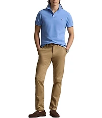 Polo Ralph Lauren Classic Fit Tipped Mesh Short Sleeve Polo Shirt