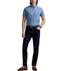 Polo Ralph Lauren Classic Fit Tipped Mesh Short Sleeve Polo Shirt