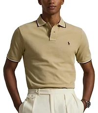 Polo Ralph Lauren Classic Fit Tipped Mesh Short Sleeve Polo Shirt