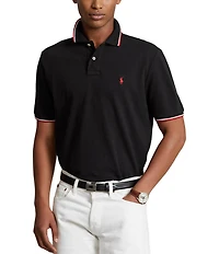 Polo Ralph Lauren Classic Fit Tipped Mesh Short Sleeve Polo Shirt