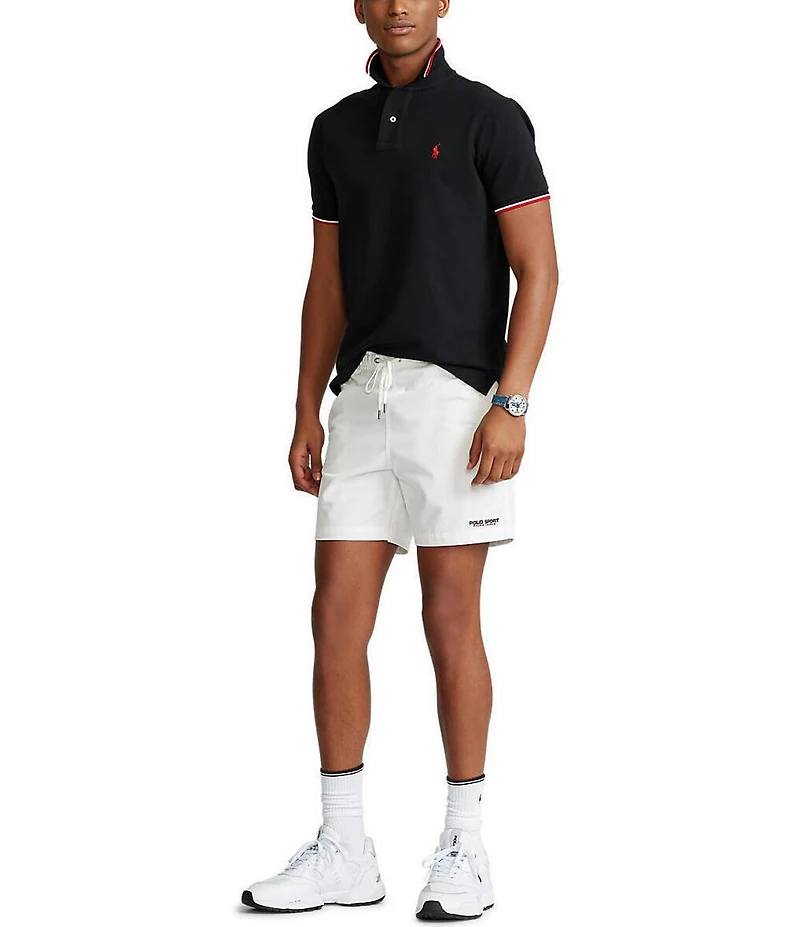 Polo Ralph Lauren Classic Fit Tipped Mesh Short Sleeve Polo Shirt