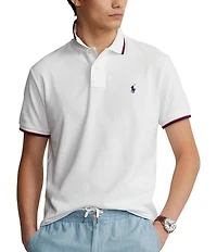 Polo Ralph Lauren Classic Fit Tipped Mesh Short Sleeve Polo Shirt