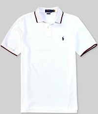 Polo Ralph Lauren Classic Fit Tipped Mesh Short Sleeve Polo Shirt