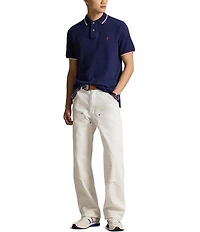 Polo Ralph Lauren Classic Fit Tipped Mesh Short Sleeve Polo Shirt