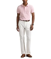 Polo Ralph Lauren Classic Fit Tipped Stretch Mesh Short Sleeve Polo Shirt