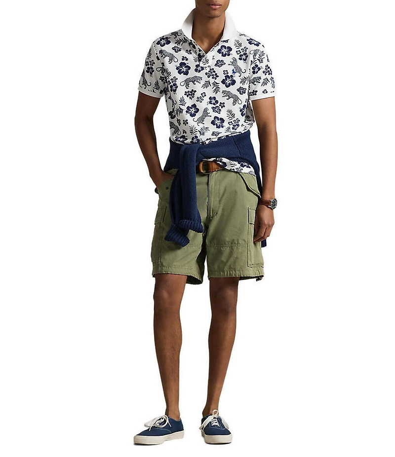 Polo Ralph Lauren Classic Fit Tropical Mesh Short Sleeve Polo Shirt